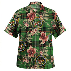 Clan MacAulay of Lewis Ancient Tartan Crest Badge Aloha Hawaiian Shirt Tropical Old Style WH13 MacAulay of Lewis Ancient Tartan Tartan Today   