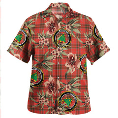 Grant Weathered Tartan Clan Crest Badge Aloha Hawaiian Shirt Tropical Old Style DP82 Grant Weathered Tartan Tartan Today   