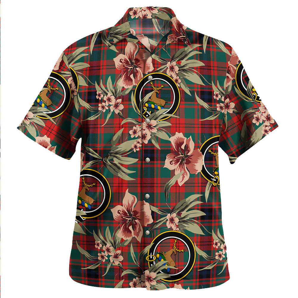 Clan Fulton 1999 Modern Tartan Crest Badge Aloha Hawaiian Shirt Tropical Old Style JL81 Fulton 1999 Modern Tartan Tartan Today   