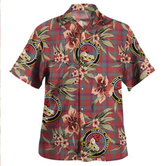 Clan MacDonald of Aird & Valley (Donald of Aird & Valley) Weathered Tartan Crest Badge Aloha Hawaiian Shirt Tropical Old Style KT41 MacDonald of Aird & Valley (Donald of Aird & Valley) Weathered Tartan Tartan Today   
