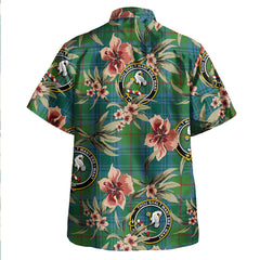 Clan Cranston Modern Tartan Crest Badge Aloha Hawaiian Shirt Tropical Old Style ZX76 Cranston Modern Tartan Tartan Today   