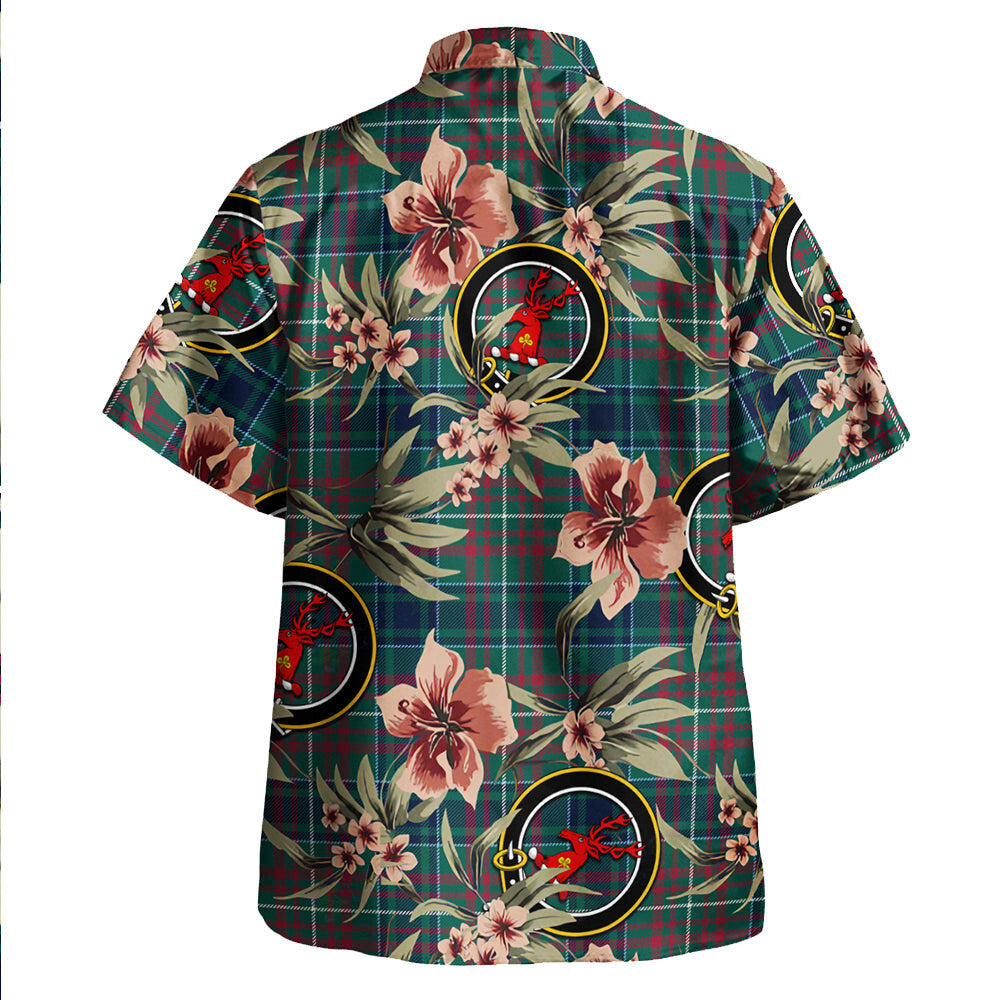 Clan MacConnell Modern Tartan Crest Badge Aloha Hawaiian Shirt Tropical Old Style CN96 MacConnell Modern Tartan Tartan Today   