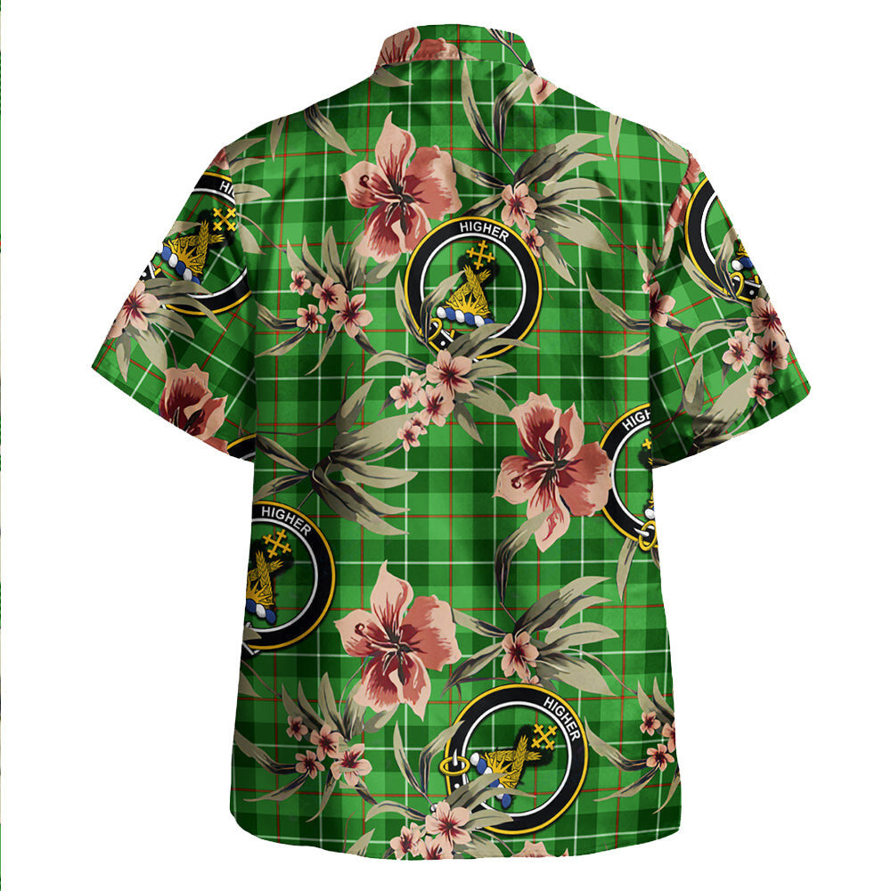 Clan Galloway District Tartan Crest Badge Aloha Hawaiian Shirt Tropical Old Style JK14 Galloway District Tartan Tartan Today   