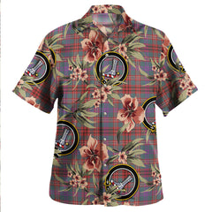 Clan MacCall (MacColl) Weathered Tartan Crest Badge Aloha Hawaiian Shirt Tropical Old Style CD51 MacCall (MacColl) Weathered Tartan Tartan Today   