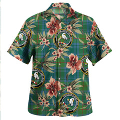 Clan Cranston Modern Tartan Crest Badge Aloha Hawaiian Shirt Tropical Old Style ZX76 Cranston Modern Tartan Tartan Today   