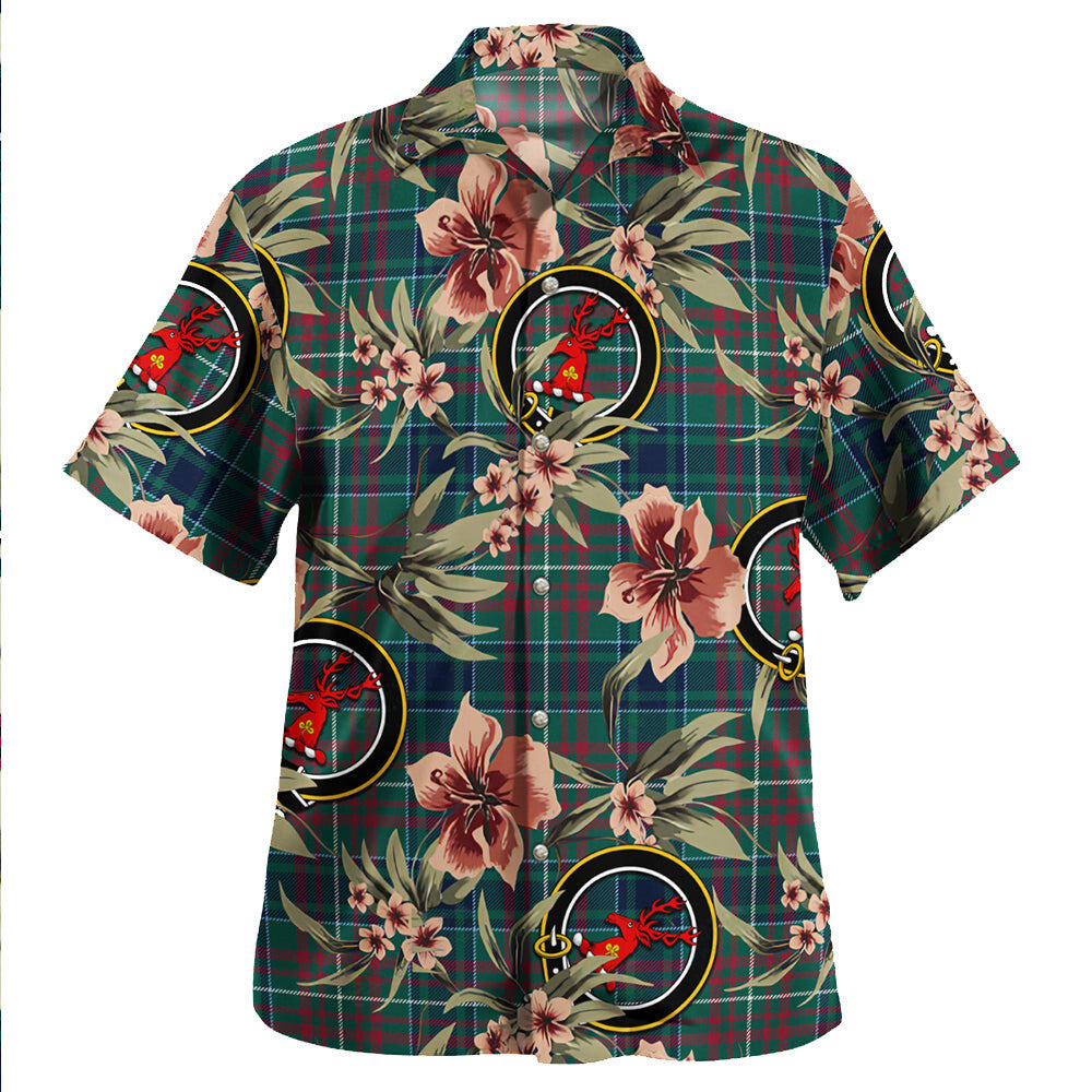 Clan MacConnell Modern Tartan Crest Badge Aloha Hawaiian Shirt Tropical Old Style CN96 MacConnell Modern Tartan Tartan Today   