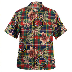 Clan Crozier Modern Tartan Crest Badge Aloha Hawaiian Shirt Tropical Old Style TQ16 Crozier Modern Tartan Tartan Today   