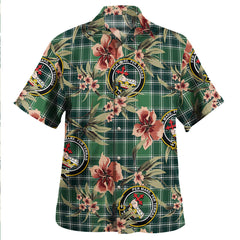 Clan MacDonald Lord of the Isles Hunting Modern Tartan Crest Badge Aloha Hawaiian Shirt Tropical Old Style KN50 MacDonald Lord of the Isles Hunting Modern Tartan Tartan Today   
