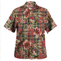 Clan MacDonald of Kingsburgh (Donald of Kingsburgh) Weathered Tartan Crest Badge Aloha Hawaiian Shirt Tropical Old Style EV49 MacDonald of Kingsburgh (Donald of Kingsburgh) Weathered Tartan Tartan Today   