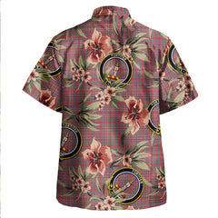 Clan MacAlister Weathered Tartan Crest Badge Aloha Hawaiian Shirt Tropical Old Style SW95 MacAlister Weathered Tartan Tartan Today   