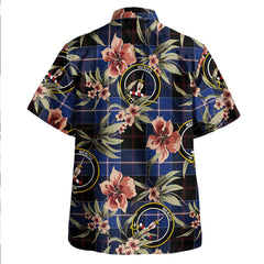 Clan Dunlop Modern Tartan Crest Badge Aloha Hawaiian Shirt Tropical Old Style DQ15 Dunlop Modern Tartan Tartan Today   