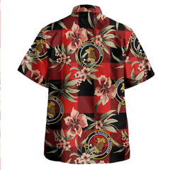 Clan MacGregor Rob Roy (Gregor Red & Black) Modern Tartan Crest Badge Aloha Hawaiian Shirt Tropical Old Style BT29 MacGregor Rob Roy (Gregor Red & Black) Modern Tartan Tartan Today   