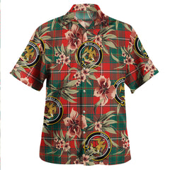 Clan Hay Modern Tartan Crest Badge Aloha Hawaiian Shirt Tropical Old Style FX31 Hay Modern Tartan Tartan Today   