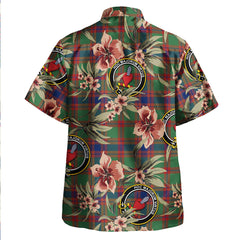 Clan Logan Light Modern Tartan Crest Badge Aloha Hawaiian Shirt Tropical Old Style HC82 Logan Light Modern Tartan Tartan Today   