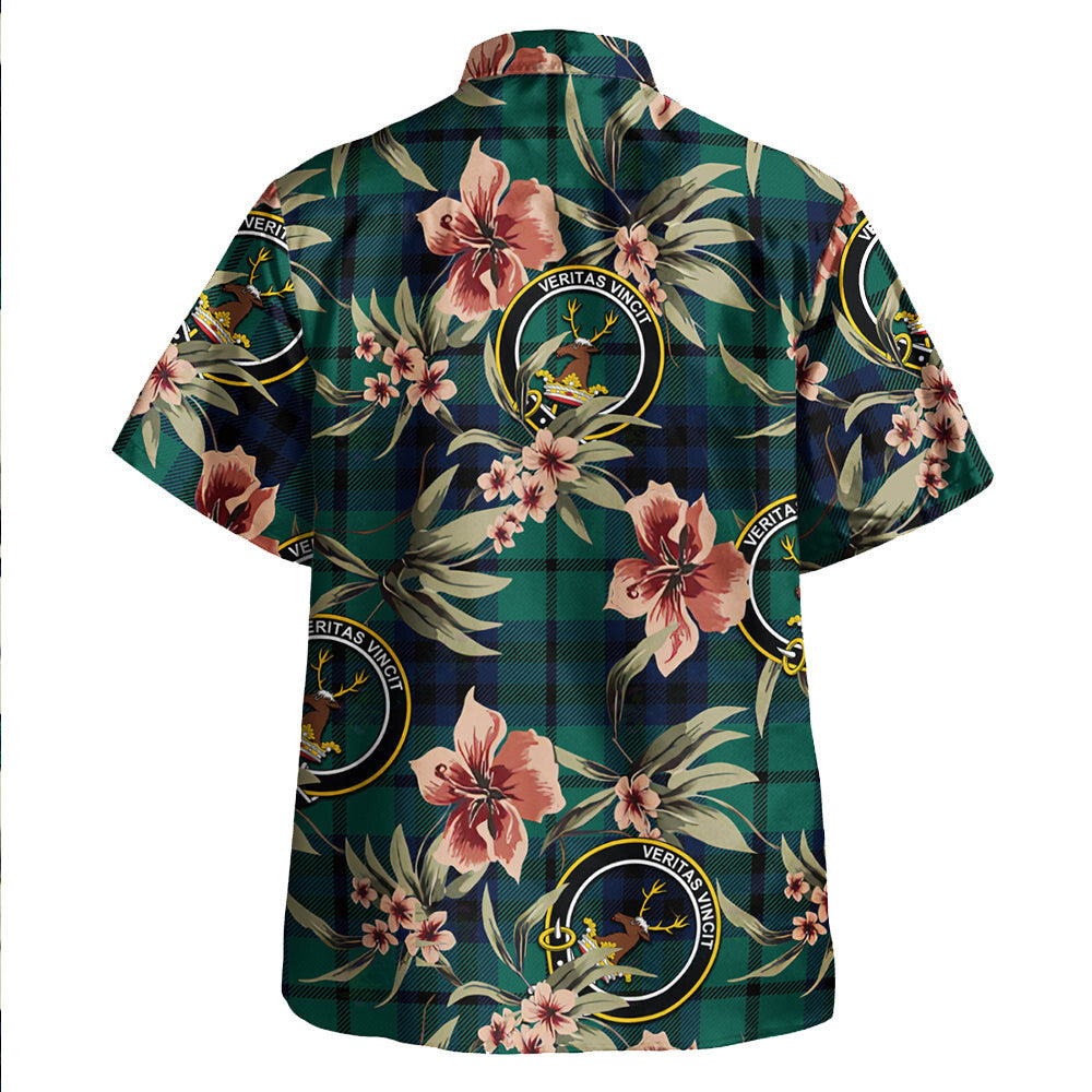 Clan Keith (Austin) Modern Tartan Crest Badge Aloha Hawaiian Shirt Tropical Old Style UJ93 Keith (Austin) Modern Tartan Tartan Today   