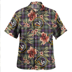 Clan Dyce Weathered Tartan Crest Badge Aloha Hawaiian Shirt Tropical Old Style XH88 Dyce Weathered Tartan Tartan Today   