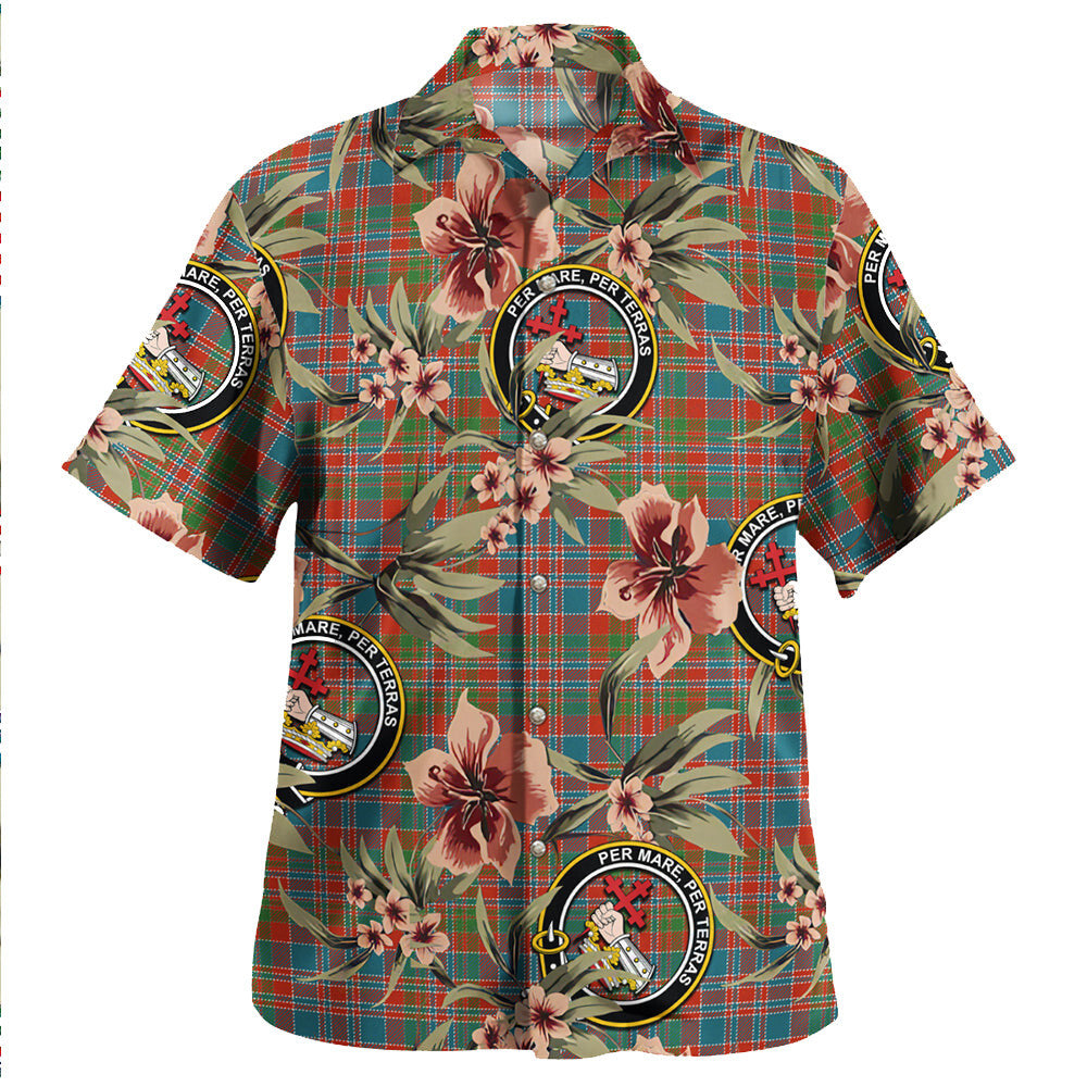 Clan MacDonald of Boisdale (Donald Boisdale) Ancient Tartan Crest Badge Aloha Hawaiian Shirt Tropical Old Style YI62 MacDonald of Boisdale (Donald Boisdale) Ancient Tartan Tartan Today   