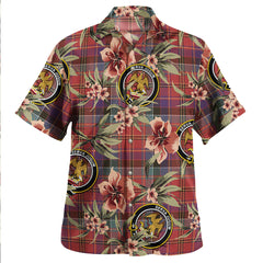 Clan Hay and Leith Weathered Tartan Crest Badge Aloha Hawaiian Shirt Tropical Old Style IA96 Hay and Leith Weathered Tartan Tartan Today   
