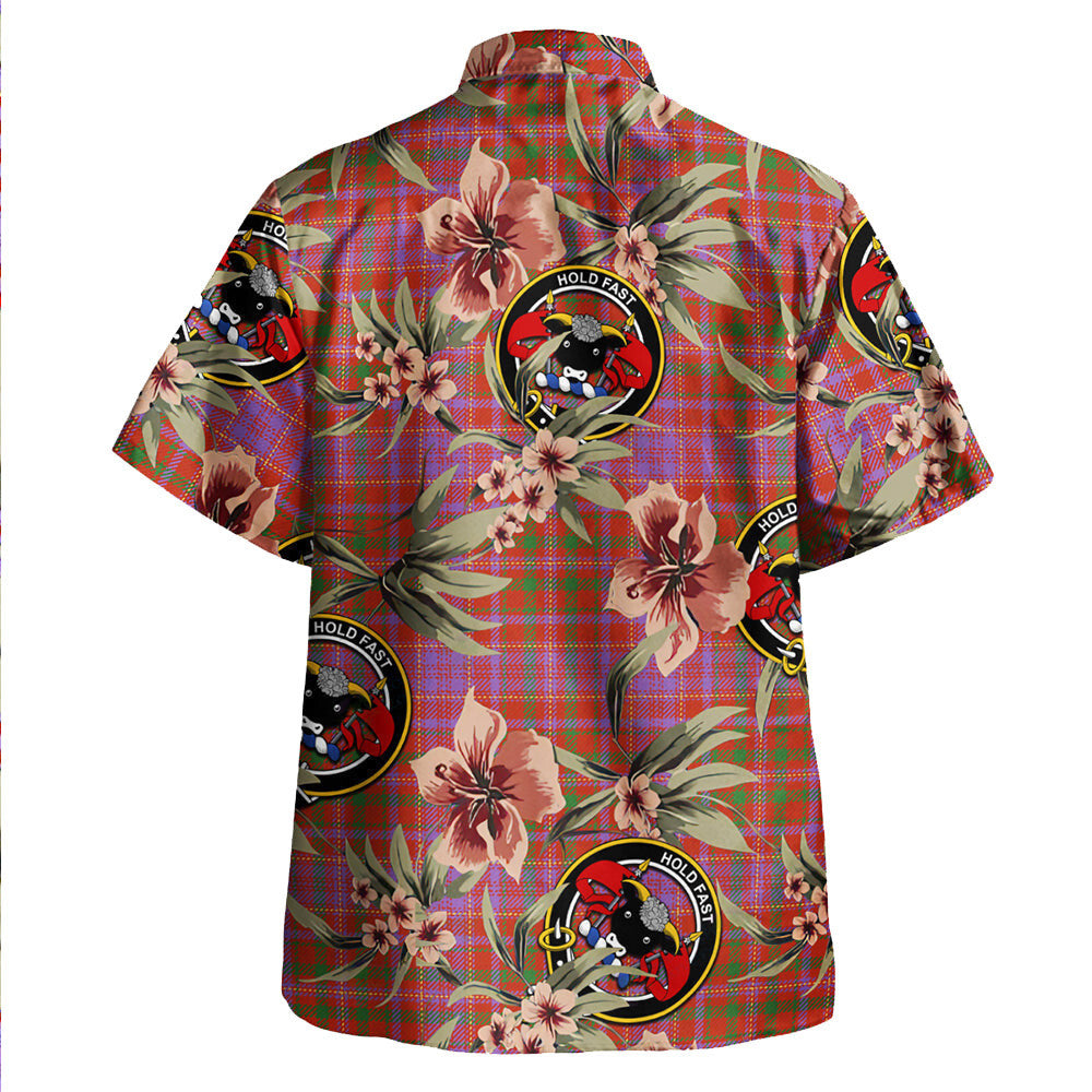 Clan MacLeod Red Ancient Tartan Crest Badge Aloha Hawaiian Shirt Tropical Old Style BO61 MacLeod Red Ancient Tartan Tartan Today   