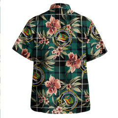 Clan Douglas Modern Tartan Crest Badge Aloha Hawaiian Shirt Tropical Old Style SE62 Douglas Modern Tartan Tartan Today   