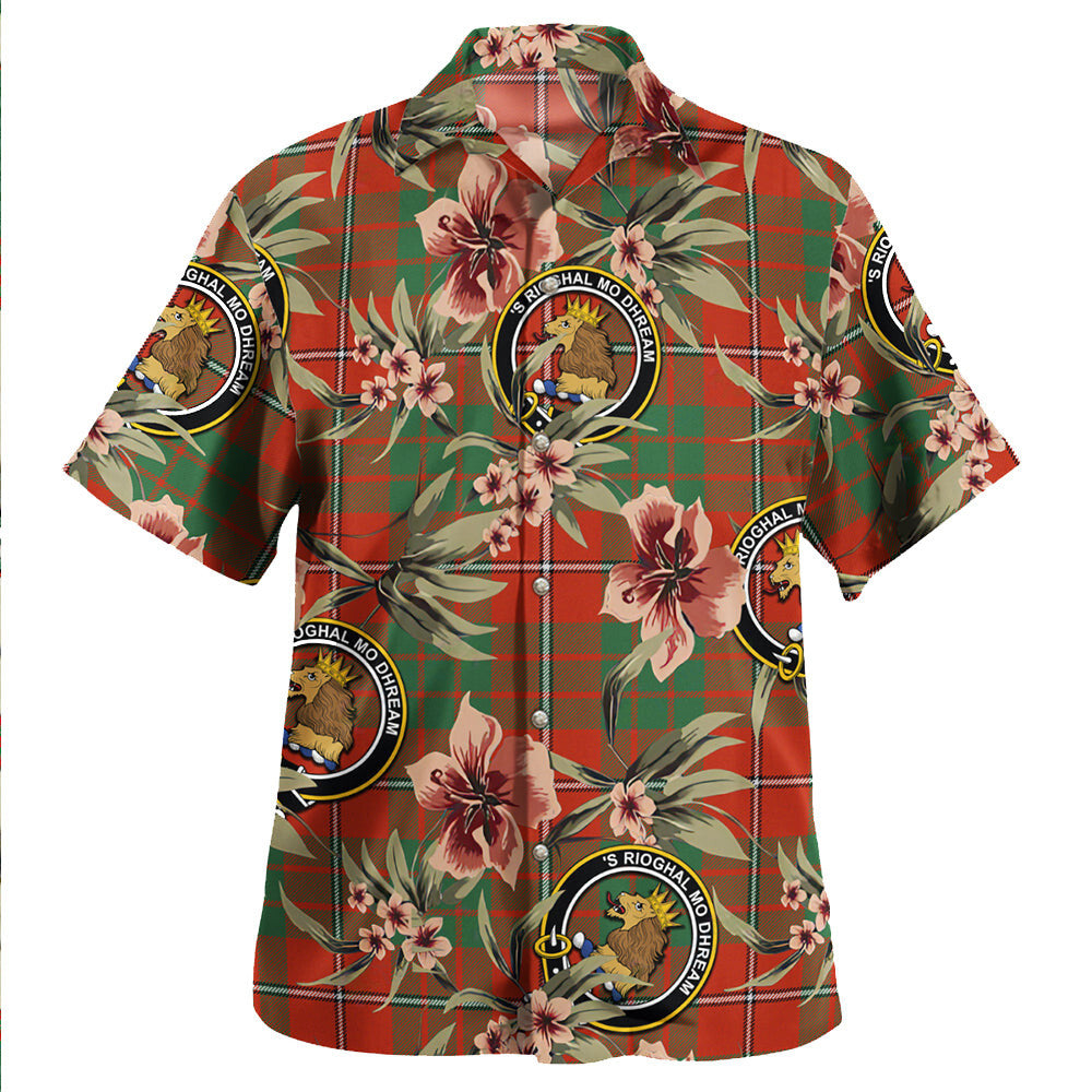 Clan MacGregor of Balquhidder (Gregor of Balquhidder) Ancient Tartan Crest Badge Aloha Hawaiian Shirt Tropical Old Style IQ27 MacGregor of Balquhidder (Gregor of Balquhidder) Ancient Tartan Tartan Today   