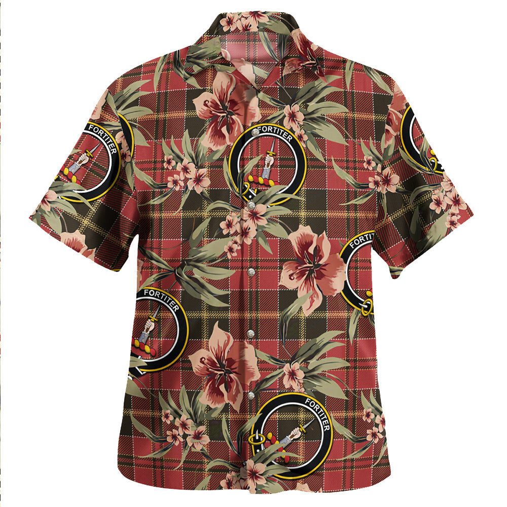 Clan MacAlister of Skye Weathered Tartan Crest Badge Aloha Hawaiian Shirt Tropical Old Style TS82 MacAlister of Skye Weathered Tartan Tartan Today   