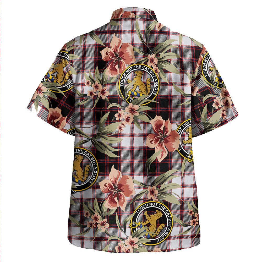 Clan MacPherson of Pitmain Modern Tartan Crest Badge Aloha Hawaiian Shirt Tropical Old Style NC56 MacPherson of Pitmain Modern Tartan Tartan Today   