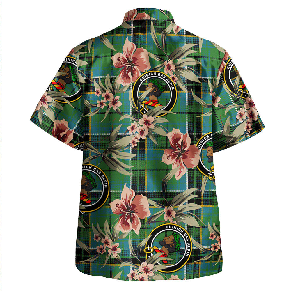 Clan MacAlpine Ancient Tartan Crest Badge Aloha Hawaiian Shirt Tropical Old Style FX73 MacAlpine Ancient Tartan Tartan Today   