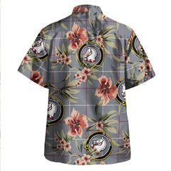 Clan Dunbar of Pitgaveny Weathered Tartan Crest Badge Aloha Hawaiian Shirt Tropical Old Style EG57 Dunbar of Pitgaveny Weathered Tartan Tartan Today   