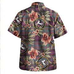 Clan Cochrane (Cochran) Weathered Tartan Crest Badge Aloha Hawaiian Shirt Tropical Old Style GQ62 Cochrane (Cochran) Weathered Tartan Tartan Today   