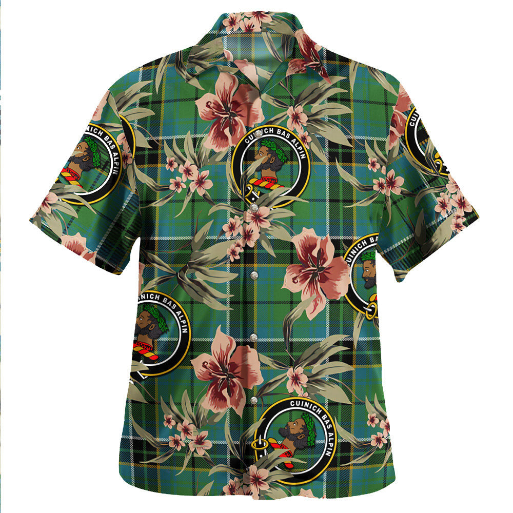 Clan MacAlpine Ancient Tartan Crest Badge Aloha Hawaiian Shirt Tropical Old Style FX73 MacAlpine Ancient Tartan Tartan Today   