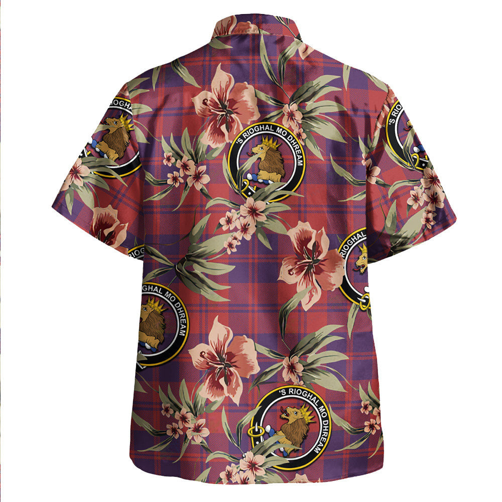 Clan MacGregor of Glengyle (Gregor of Deeside) Weathered Tartan Crest Badge Aloha Hawaiian Shirt Tropical Old Style LD22 MacGregor of Glengyle (Gregor of Deeside) Weathered Tartan Tartan Today   