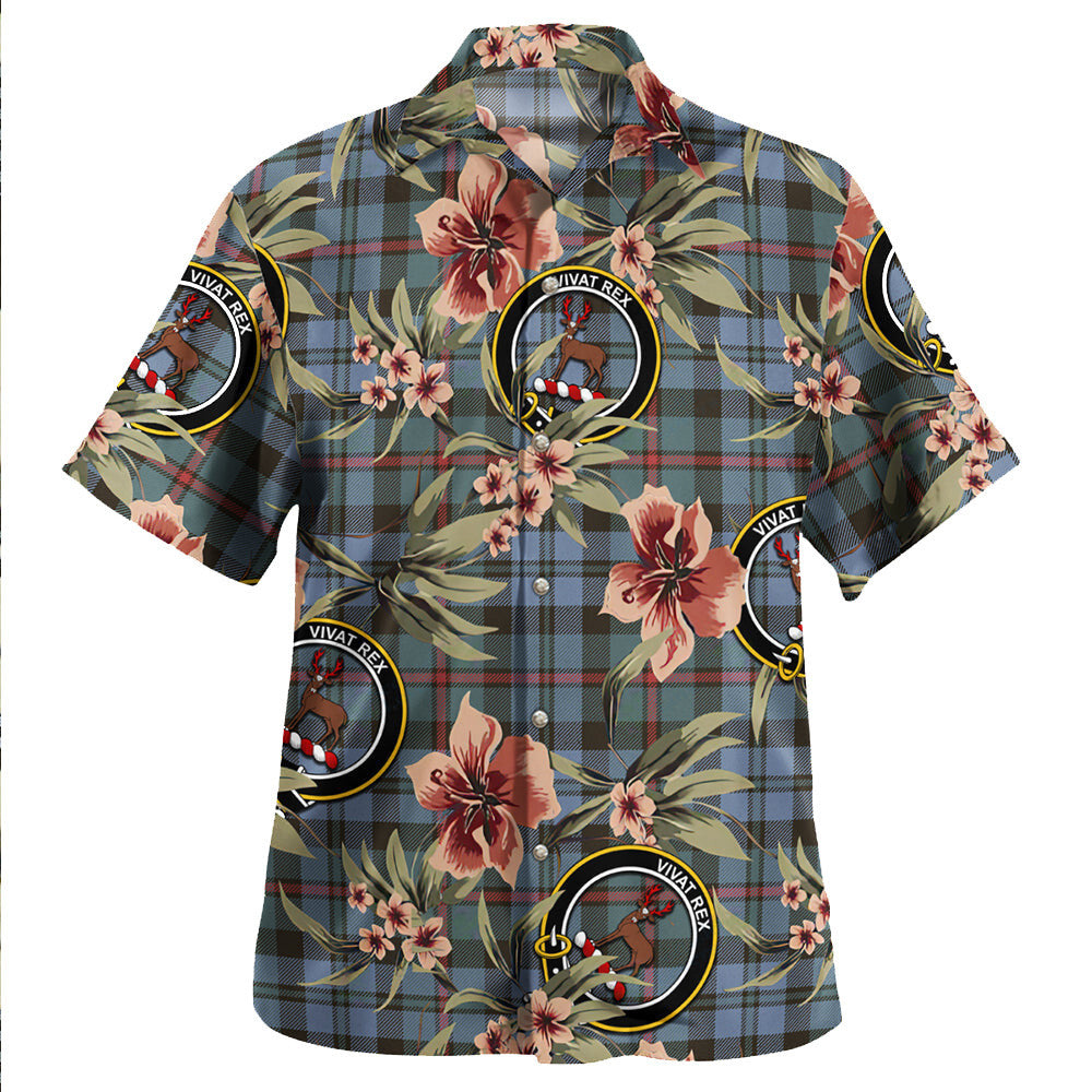 Clan MacCorquodale Weathered Tartan Crest Badge Aloha Hawaiian Shirt Tropical Old Style FK72 MacCorquodale Weathered Tartan Tartan Today   