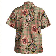 Clan Donachie of Brockloch Hunting Weathered Tartan Crest Badge Aloha Hawaiian Shirt Tropical Old Style RL59 Donachie of Brockloch Hunting Weathered Tartan Tartan Today   