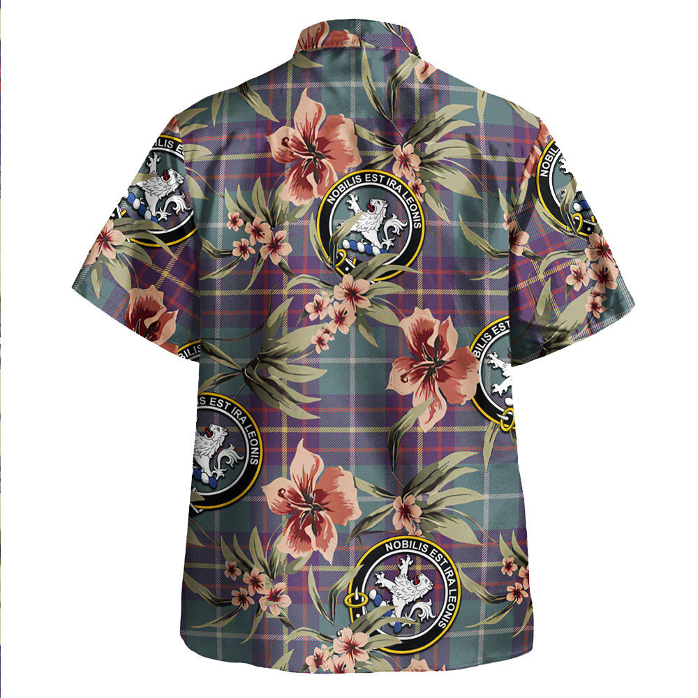 Clan Inglis Weathered Tartan Crest Badge Aloha Hawaiian Shirt Tropical Old Style WX53 Inglis Weathered Tartan Tartan Today   