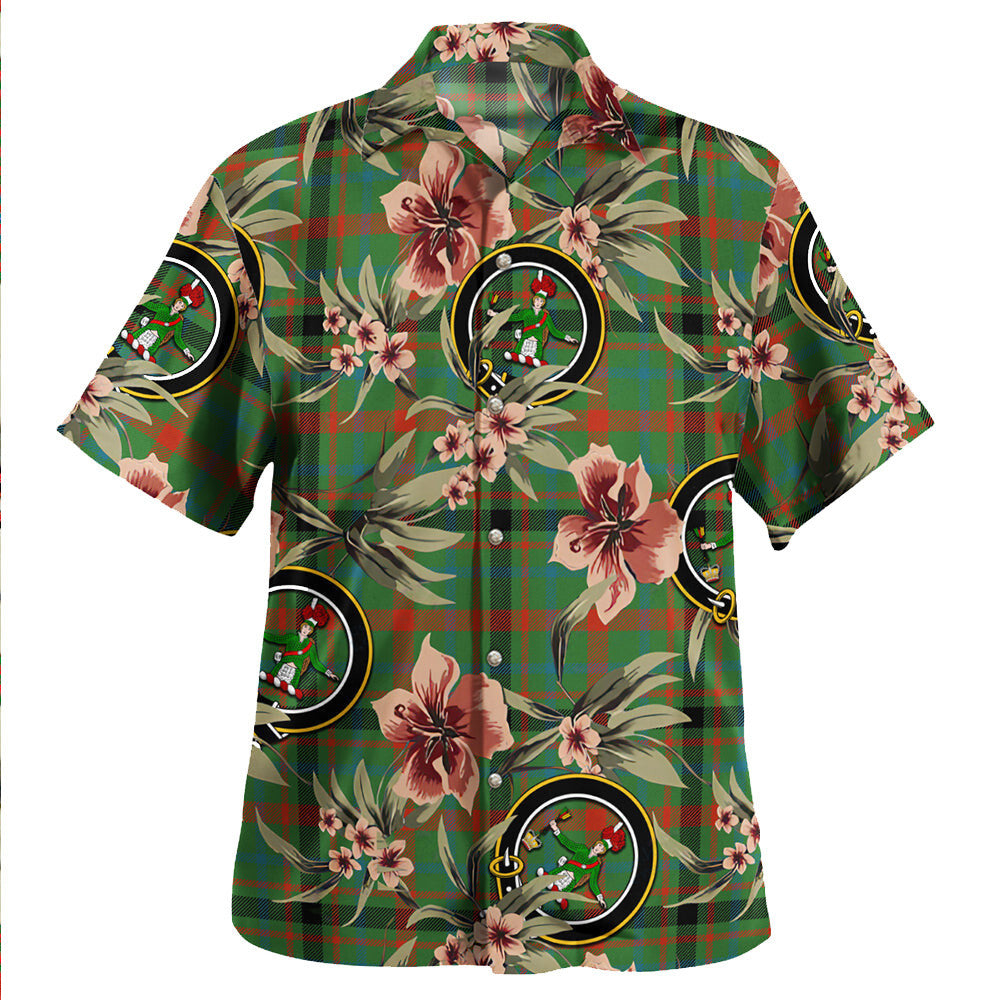 Clan MacDonagh Ancient Tartan Crest Badge Aloha Hawaiian Shirt Tropical Old Style KW95 MacDonagh Ancient Tartan Tartan Today   