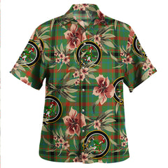 Clan MacDonagh Ancient Tartan Crest Badge Aloha Hawaiian Shirt Tropical Old Style KW95 MacDonagh Ancient Tartan Tartan Today   