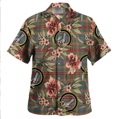 Clan MacCall (MacColl) Ancient Tartan Crest Badge Aloha Hawaiian Shirt Tropical Old Style YT98 MacCall (MacColl) Ancient Tartan Tartan Today   
