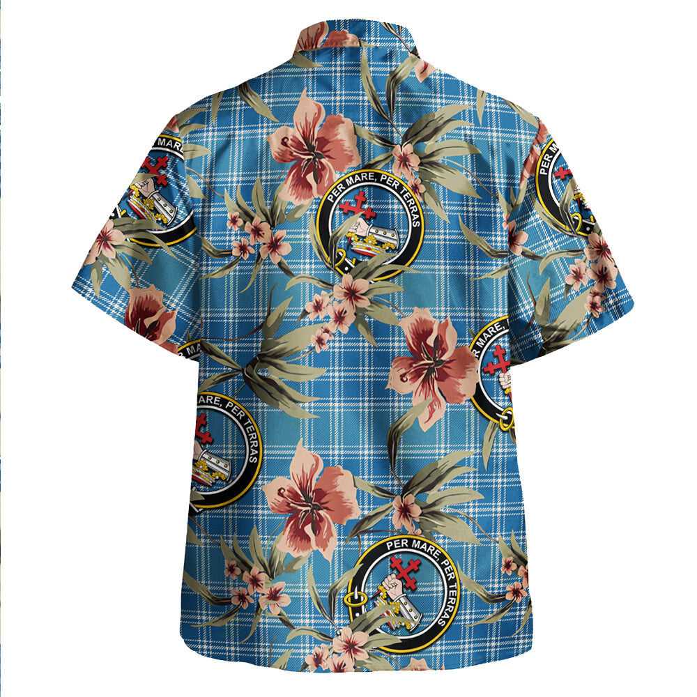 Clan MacDonald Lord of the Isles Hunting Blue (Donald Lord of the Isles Hunting Blue) Ancient Tartan Crest Badge Aloha Hawaiian Shirt Tropical Old Style OI29 MacDonald Lord of the Isles Hunting Blue (Donald Lord of the Isles Hunting Blue) Ancient Tartan Tartan Today   
