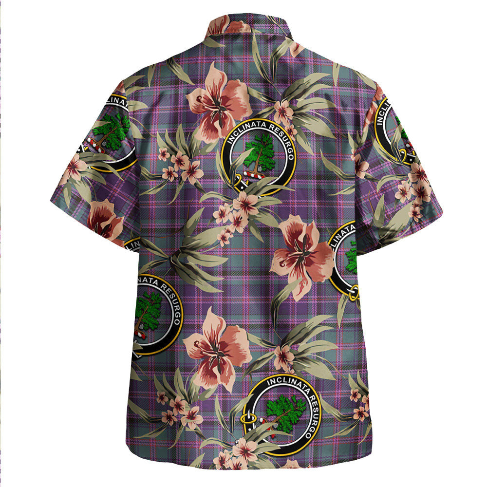 Clan Couper (Cooper) Weathered Tartan Crest Badge Aloha Hawaiian Shirt Tropical Old Style WC46 Couper (Cooper) Weathered Tartan Tartan Today   