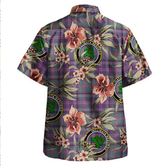 Clan Couper (Cooper) Weathered Tartan Crest Badge Aloha Hawaiian Shirt Tropical Old Style WC46 Couper (Cooper) Weathered Tartan Tartan Today   