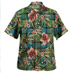 Clan Ferguson Ancient Tartan Crest Badge Aloha Hawaiian Shirt Tropical Old Style UY67 Ferguson Ancient Tartan Tartan Today   