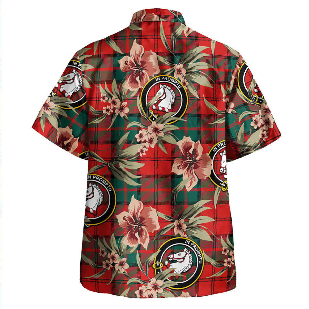 Clan Dunbar Modern Tartan Crest Badge Aloha Hawaiian Shirt Tropical Old Style LD23 Dunbar Modern Tartan Tartan Today   