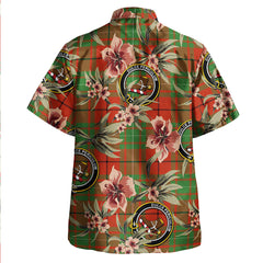 Clan MacAulay Ancient Tartan Crest Badge Aloha Hawaiian Shirt Tropical Old Style QF97 MacAulay Ancient Tartan Tartan Today   