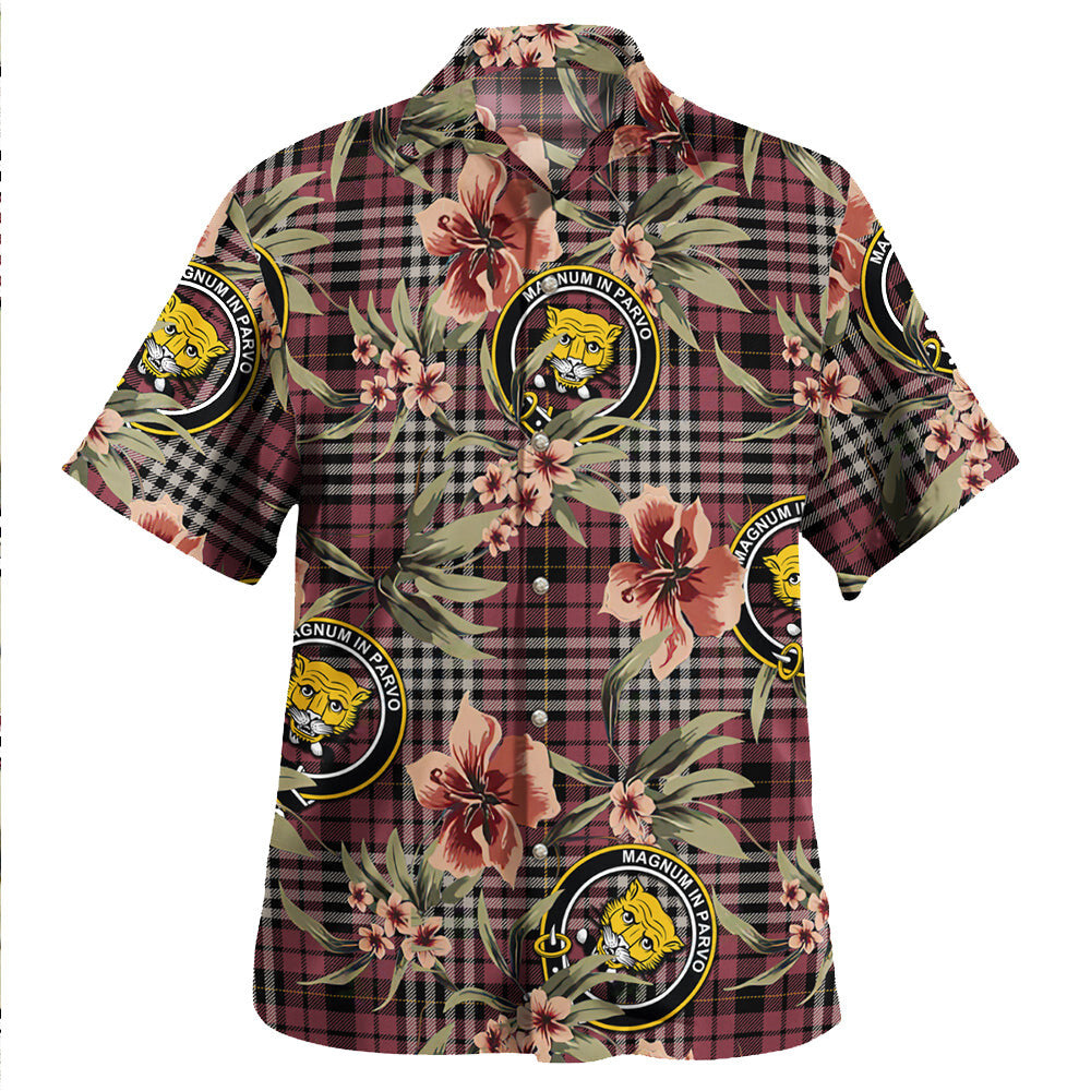 Clan Little of Morton Rigg Ancient Tartan Crest Badge Aloha Hawaiian Shirt Tropical Old Style XE33 Little of Morton Rigg Ancient Tartan Tartan Today   