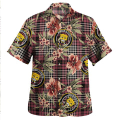 Clan Little of Morton Rigg Ancient Tartan Crest Badge Aloha Hawaiian Shirt Tropical Old Style XE33 Little of Morton Rigg Ancient Tartan Tartan Today   