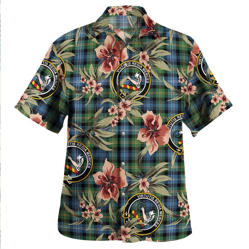 Dyce Ancient Tartan Clan Crest Badge Aloha Hawaiian Shirt Tropical Old Style KR24 Dyce Ancient Tartan Tartan Today   