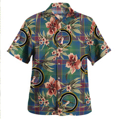 Clan Hart Modern Tartan Crest Badge Aloha Hawaiian Shirt Tropical Old Style UT78 Hart Modern Tartan Tartan Today   