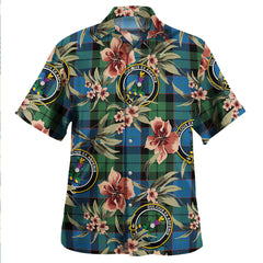Clan Ferguson of Balquhidder Ancient Tartan Crest Badge Aloha Hawaiian Shirt Tropical Old Style IT20 Ferguson of Balquhidder Ancient Tartan Tartan Today   