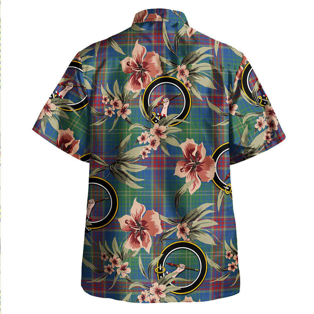 Clan Hart Modern Tartan Crest Badge Aloha Hawaiian Shirt Tropical Old Style UT78 Hart Modern Tartan Tartan Today   